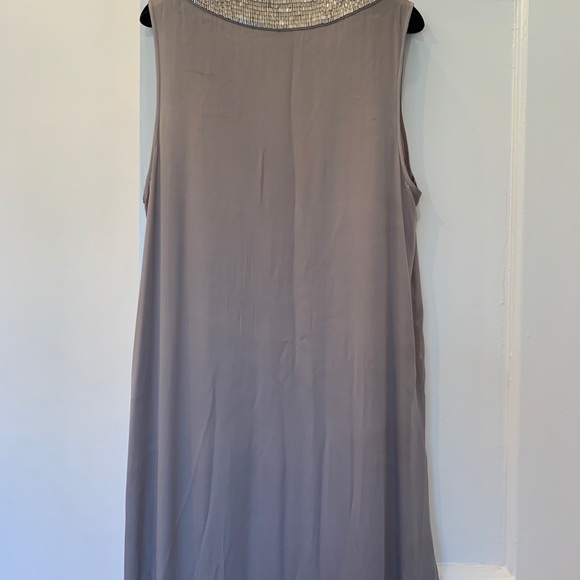 Alice & Olivia Silk Dress, grey Size M - Picture 4 of 5